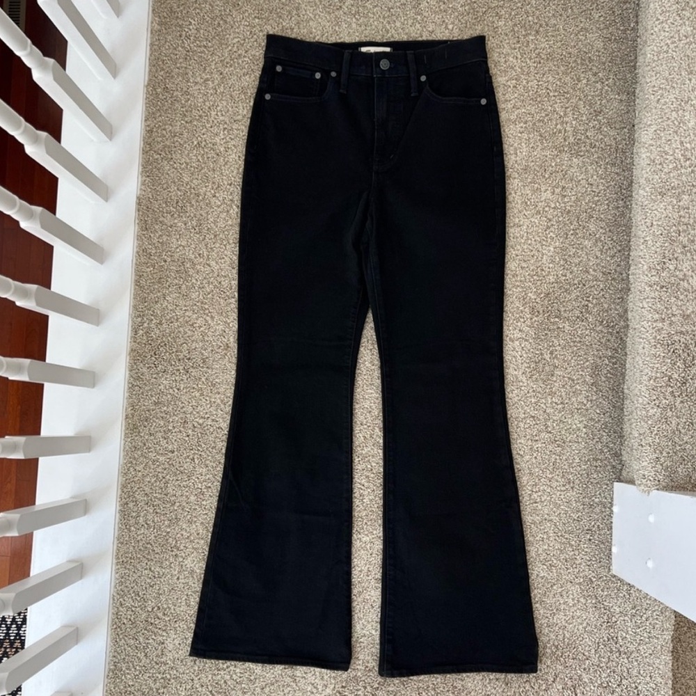 Madewell Vintage Flare Jeans - Black, 28